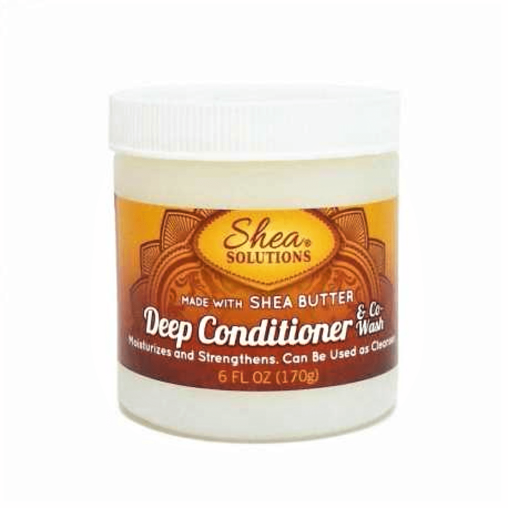 Shea Solutions Deep Conditioner And CoWash 6 oz