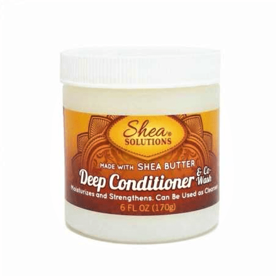 Simply Shea Deep Conditioner & Co-wash with Organic Shea Butter Paraben-free 6oz