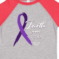 thumbnail image 4 of Inktastic Testicular Cancer Awareness Faith over Fear Boys or Girls Toddler T-Shirt, 4 of 5