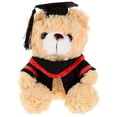 thumbnail image 1 of KAKOWELY Muñeco de peluche de oso de graduación, oso de peluche, regalo de graduación, lindo oso de peluche de doctor., 1 of 5