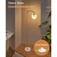 thumbnail image 5 of Lámpara de pie LED ONEWISH, 165 cm, cristal opalino blanco, 120 V, 5 of 6