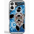 Sea Turtle Dot Pattern Tough Phone Case, Dual-Layer Polycarbonate and ...