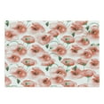 thumbnail image 1 of Flower Cutting Board, Poppies Pattern Twigs Bouquet Ornament Soft Color Classic Design Art, Decorative Tempered Glass Cutting and Serving Board, Large Size, Scarlet and Green, by Ambesonne, 1 of 1