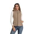 thumbnail image 2 of Art3d Women's Vests - Padded Lightweight Vest for Women, Stand Collar Quilted Gilet with Zip Pockets, 2 of 7