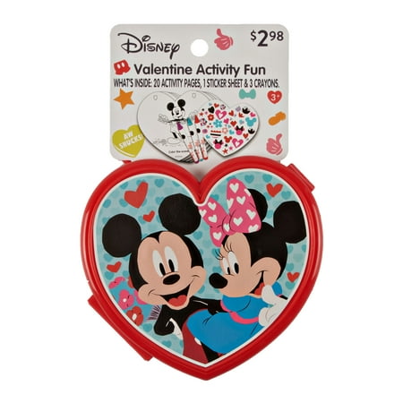Disney Mickey & Minnie Valentine Activity Fun