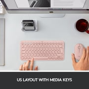 Logitech 920-009728 Logitech K380 Multi-device Bluetooth Keyboard For Mac-rose