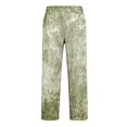 thumbnail image 7 of Iaqnaocc Men's Pants Big And Tall Wide Leg Sweat Pants Drawstring Elastic Waist Loose Fit Joggers with Pockets Light Green L, 7 of 7