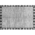 thumbnail image 1 of Ahgly Company Indoor Rectangle Abstract Gray Modern Area Rugs, 2' x 4', 1 of 4