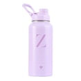 thumbnail image 1 of Termo de Acero Inoxidable Iniciales LuckyLy, Botella de Agua 1L, Letra A lila 1L, 1 of 6