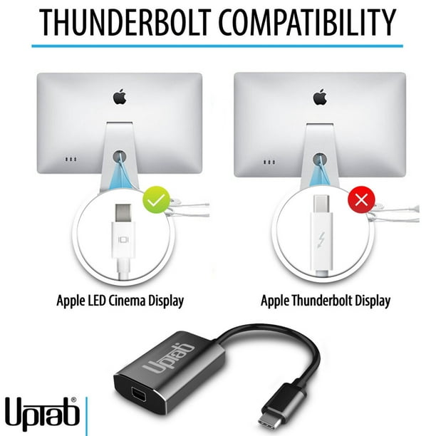USB-C to Mini DisplayPort 4K@60Hz - - Walmart.com