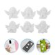 thumbnail image 2 of 40 piezas de accesorios para fundas de teléfono con forma de angelito de resina color crema. Material para manualidades., 2 of 7
