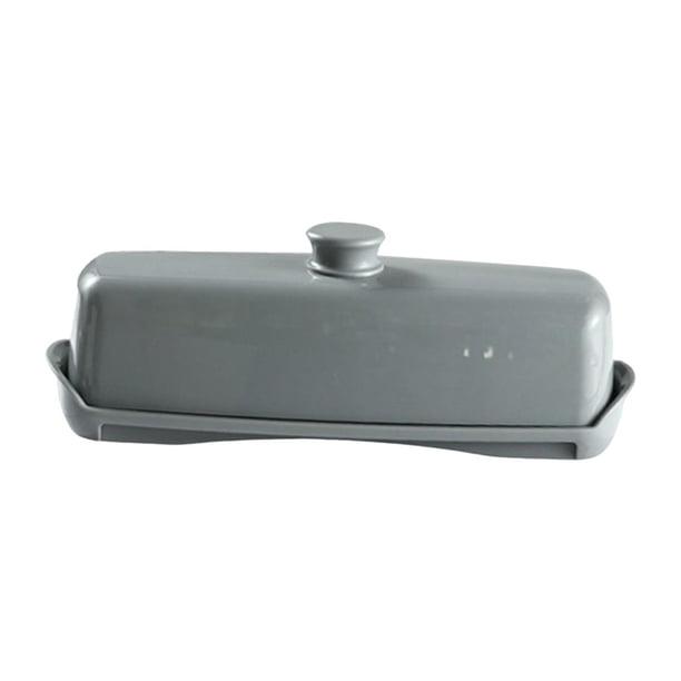 Advancent de mantequilla Organización de cocina de gran capacidad para galletas de restaurante Transparente Organizadores de utensilios de cocina Gris