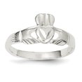 thumbnail image 1 of 925 Sterling Silver Claddagh Ring Celtic, 1 of 6