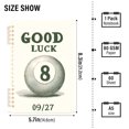 thumbnail image 2 of FORMRS 1-Subject Spiral Notebook 8" x 5" College Ruled 60 Refillable Sheet A5 Hard Cover, 2 Pack, Good Luck Billiard, 2 of 7