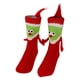 thumbnail image 3 of calcetines de mujer de navidad,Calcetines navideños Calcetines navideños para mujer Calcetines a media pantorrilla,Calcetines de pareja de la mano Calcetines tobilleros suaves,Tubo medio rojo, 3 of 7