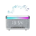 thumbnail image 6 of 4-in-1 Wireless Charger, 15W Fast Desk Wireless Charging Station for iPhone 17-12 Pro Max Plus with Bluetooth Stereo Speaker,Digital Clock Alarm,Colors Night Lamp for iPhone, 6 of 6