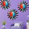 thumbnail image 4 of Iron Sun Wall Decoration Home Decoration Indoor And Outdoor Decoration, 4 of 5