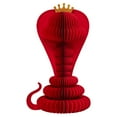 thumbnail image 1 of Rongfmy 2025 Nouvel An Chinois Serpent Rouge en Origami pour Artisanat pour Armoires de Rassemblement des Fêtes C, 1 of 9