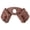 Tooled Leather Brown, variant on Tough 1 Horn Bag Heavy Nylon Insulated Tooled Leather Brown 61-7393