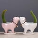thumbnail image 4 of De Cerámica Para Gatitos Con Orificio De Drenaje Mini Macetas Para Plantas Contenedores De Plantas De Cactus Para La Decoración Del Hogar Y La Oficina Cateissary HA041849-03, 4 of 6