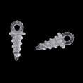 thumbnail image 4 of Almencla 100pcs Up / Screw Carp Fishing Rigs Hook Connection - Transparent, 10x4mm, 4 of 6