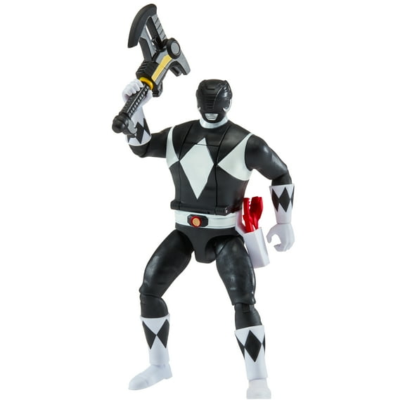 Mighty Morphin Power Rangers: Re-Ignition - Auto-Morphin Black Ranger Action Figure by Playmates Toys