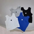 thumbnail image 5 of EnJoCho Child Bodysuit Toddler Kids Girls Dance Tank Top Racerback Crop Tank Top Sleeveless Sports Dance Top For Dancewear, 5 of 5