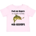 thumbnail image 3 of Inktastic Going Fishing with Grandpa Boys or Girls Toddler T-Shirt, 3 of 5
