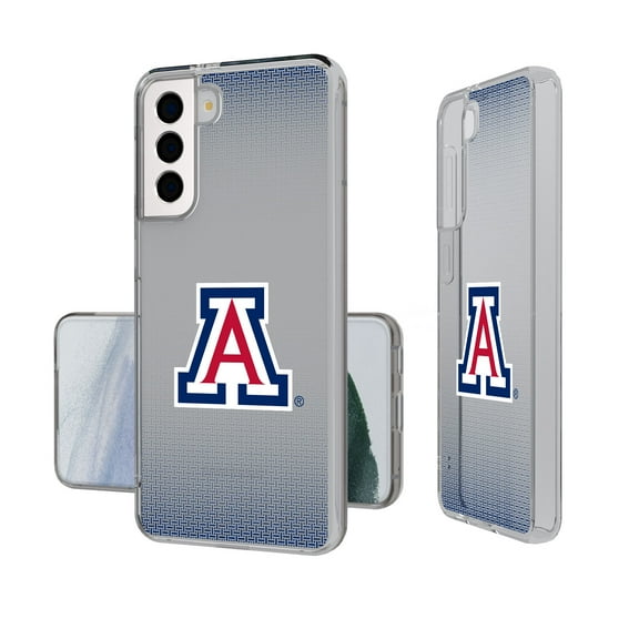 Arizona Wildcats Linen Logo Galaxy Clear Case