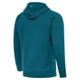 thumbnail image 3 of Men's Antigua Teal Jacksonville Jaguars Brushed Carbon Victory Pullover Hoodie, 3 of 4