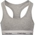 thumbnail image 2 of Calvin Klein Girls' Big Modern Cotton Molded Bralette X-Large Heather Grey, 2 of 5