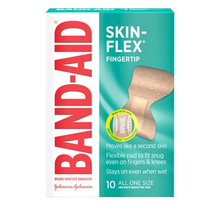 4 Pack - Skin-Flex Adhesive Bandages, Finger 10 ea