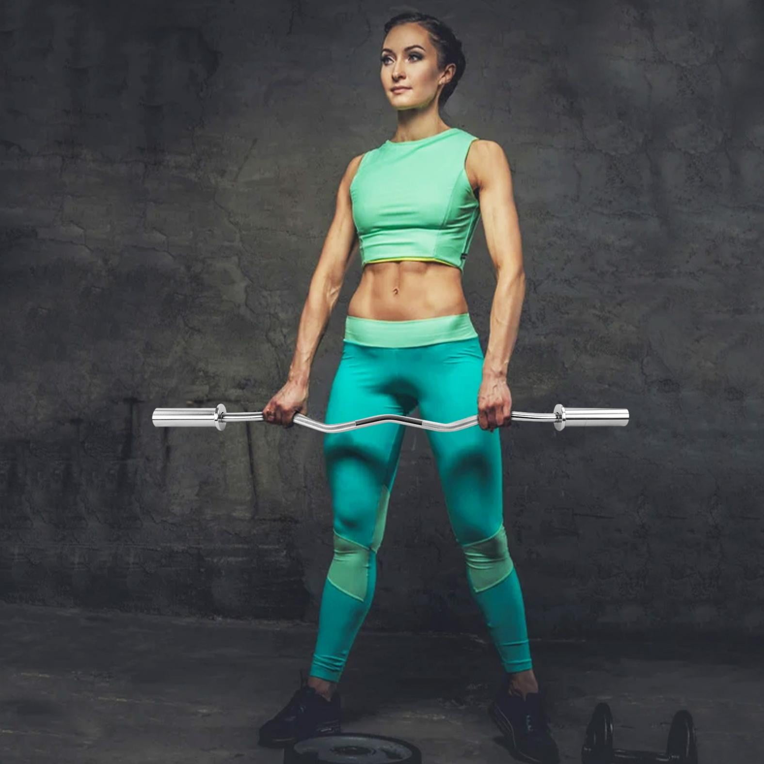 Buy STEADY Olympic Bending Bar Kit Curl Bar Dumbbell Handles and Spring