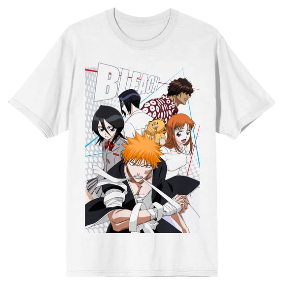 Bleach Classic Friends Ichigo Rukia Tee for Fans-Large