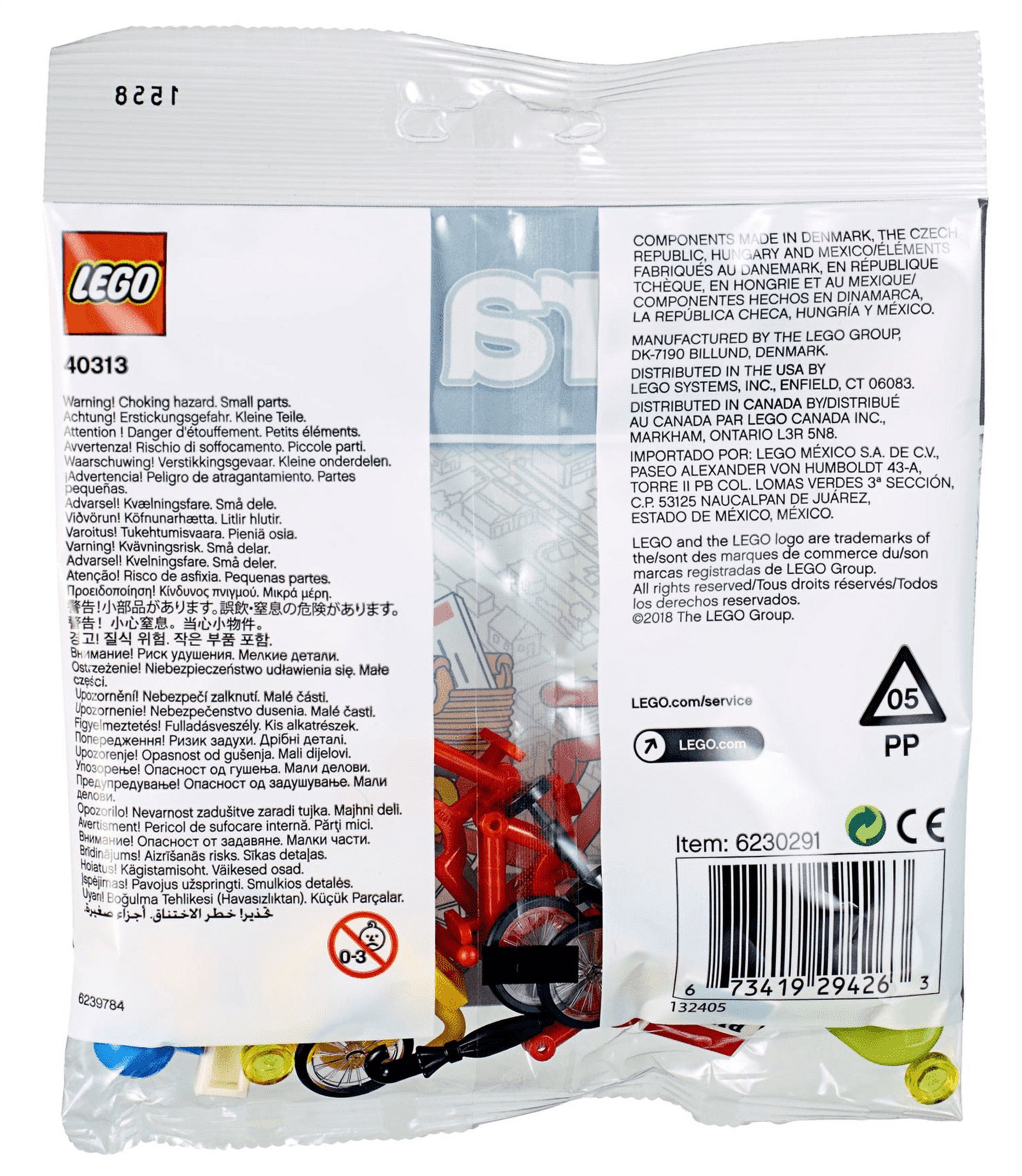 LEGO Bicycles 40313 Building Set (21 Pieces) - Walmart.com