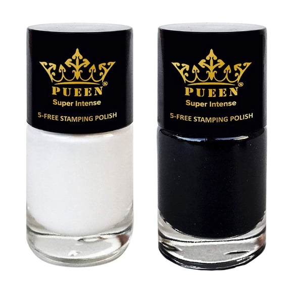 Set de esmaltes para estampado de uñas PUEEN MUST HAVE 5-FREE