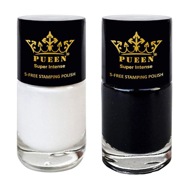 Set de esmaltes para estampado de uñas PUEEN MUST HAVE 5-FREE