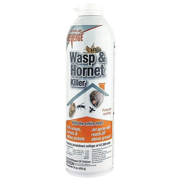 Bonide 4653 631 Wasp and Hornet Killer, Liquid, Spray Application, 15 oz Aerosol Can