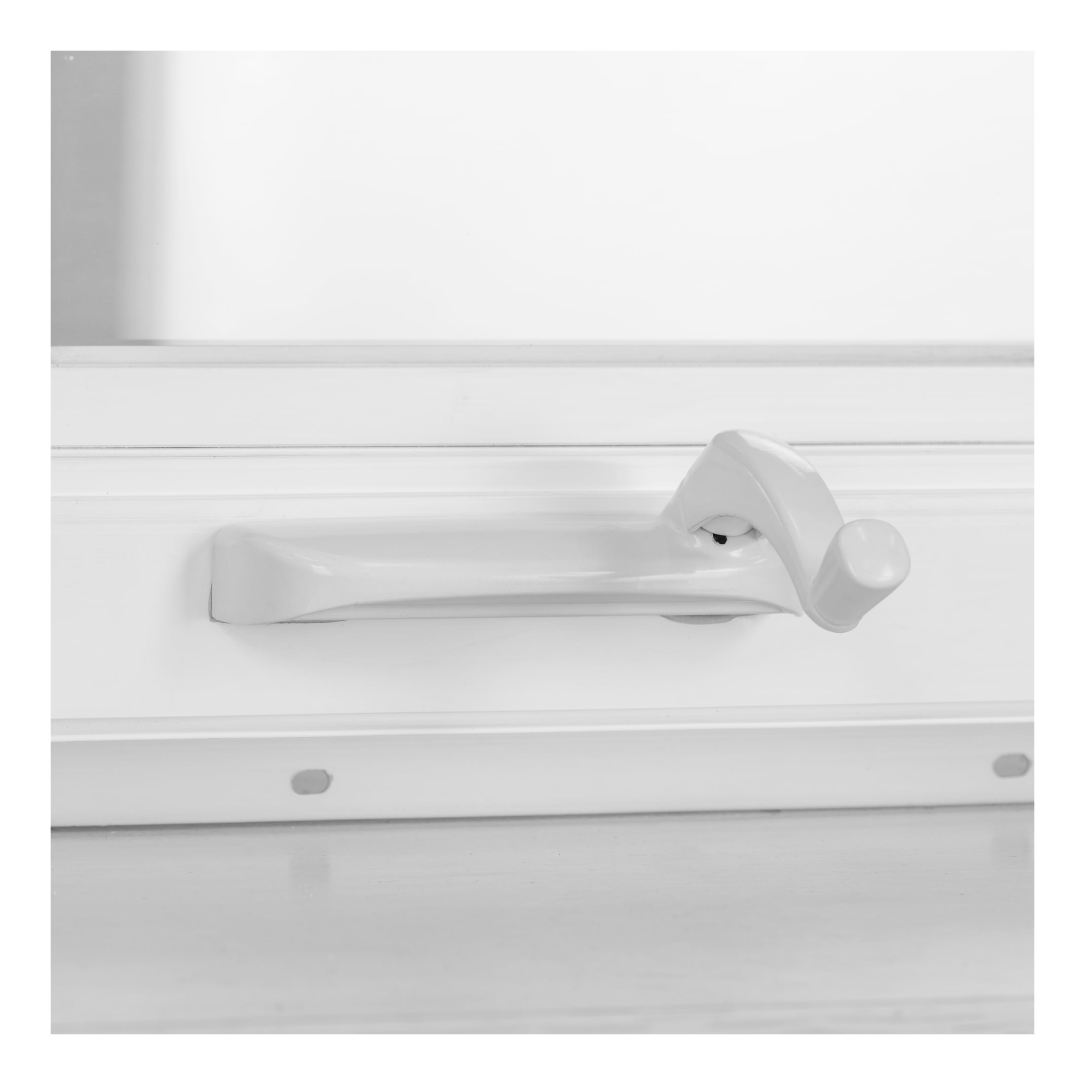 24 in. x 36 in. White Vinyl Double-Pane Insulated Right-Hand Casement Window with SDL Grids and Screen