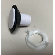 1/2 inch Hole Plug Threaded Rubber Grommet Seal, Seal a hole, All water Tanks, Gas Tanks, and Toilet Tanks.