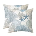 thumbnail image 1 of Funda de almohada decorativa Tritard de 61 x 61 cm, 2 unidades, terciopelo, 1 of 7