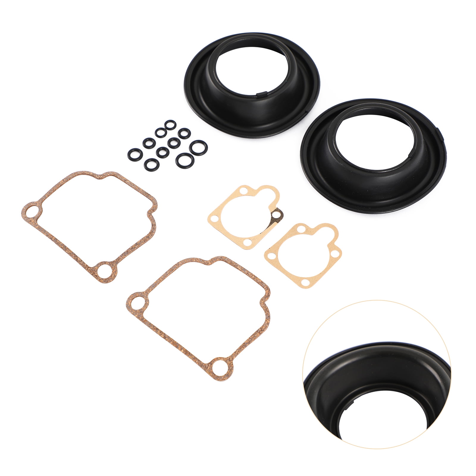 BGTR Accessori Moto Kit di Riparazione carburatore Adatto per Bing CV 32mm Carb Aiterhead R65 R75 R80 R90 ROM9 Carb MotorcyCl Accessori Ricambi Colore : Nero BGTR Accessori Moto Kit di Riparazione carburatore Adatto per Bing CV 32mm Carb Aiterhead R65 R75 R80 R90 ROM9 Carb MotorcyCl Accessori Ricambi Colore : Nero