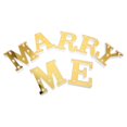 thumbnail image 2 of White LED MARRY ME Letter Lamp for Decor with Romantic Lighting Effects 1 Set, 2 of 5