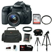 Canon EOS 70D DSLR Camera w/ EF-S 18-55mm Lens plus 32GB Accessory Kit