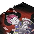thumbnail image 5 of Hunter X Hunte Hisoka Shower Curtain Cartoon Decorative Bath Curtain Anime Shower Curtain 72inch Polyester Fabric Waterproof Bathroom Curtain with 12 Hooks, 5 of 7