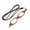 2.0X, variant on Mini Folding Reading Glasses for Men Women Ultra-Light Portable Neck Hanging Glasses for Elderly, Compatible with Daily Reading & Travel Use