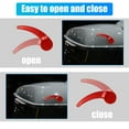 thumbnail image 5 of Unique Bargains Motorcycle Saddle Bag Latch Kit Handle Lever for Harley-Davidson Road King 2014-2019 Red, 5 of 7