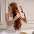 thumbnail image 3 of 2pcs Vintage Makeup Mirror and Comb Portable Travel Handheld Vanity Mirror, 3 of 9