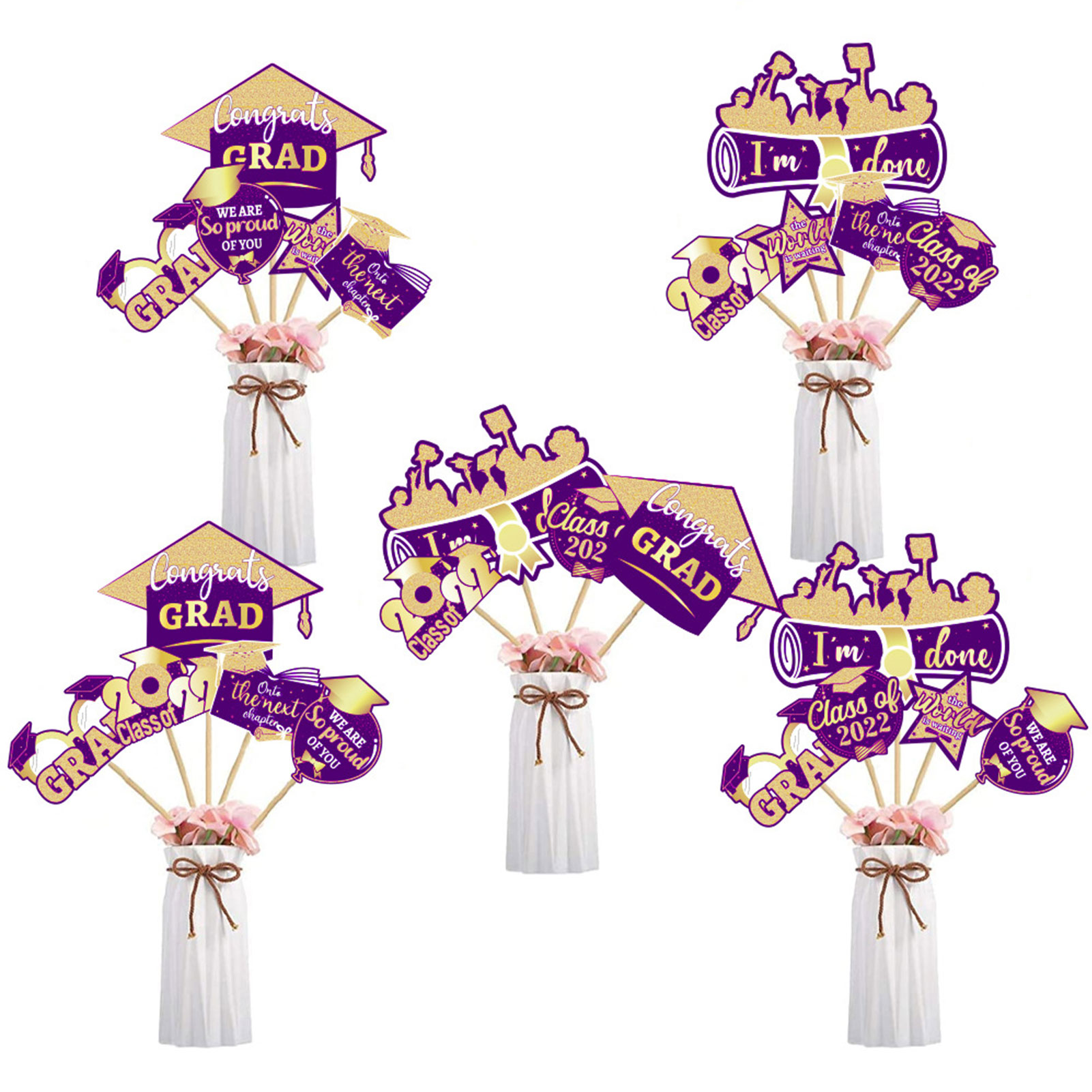 class of 2022 clipart of flowers