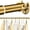 Gold, variant on FIRJOY Closet Rods for Hanging Clothes - Heavy Duty, Length Adjustable (Black, 18.5" - 28")